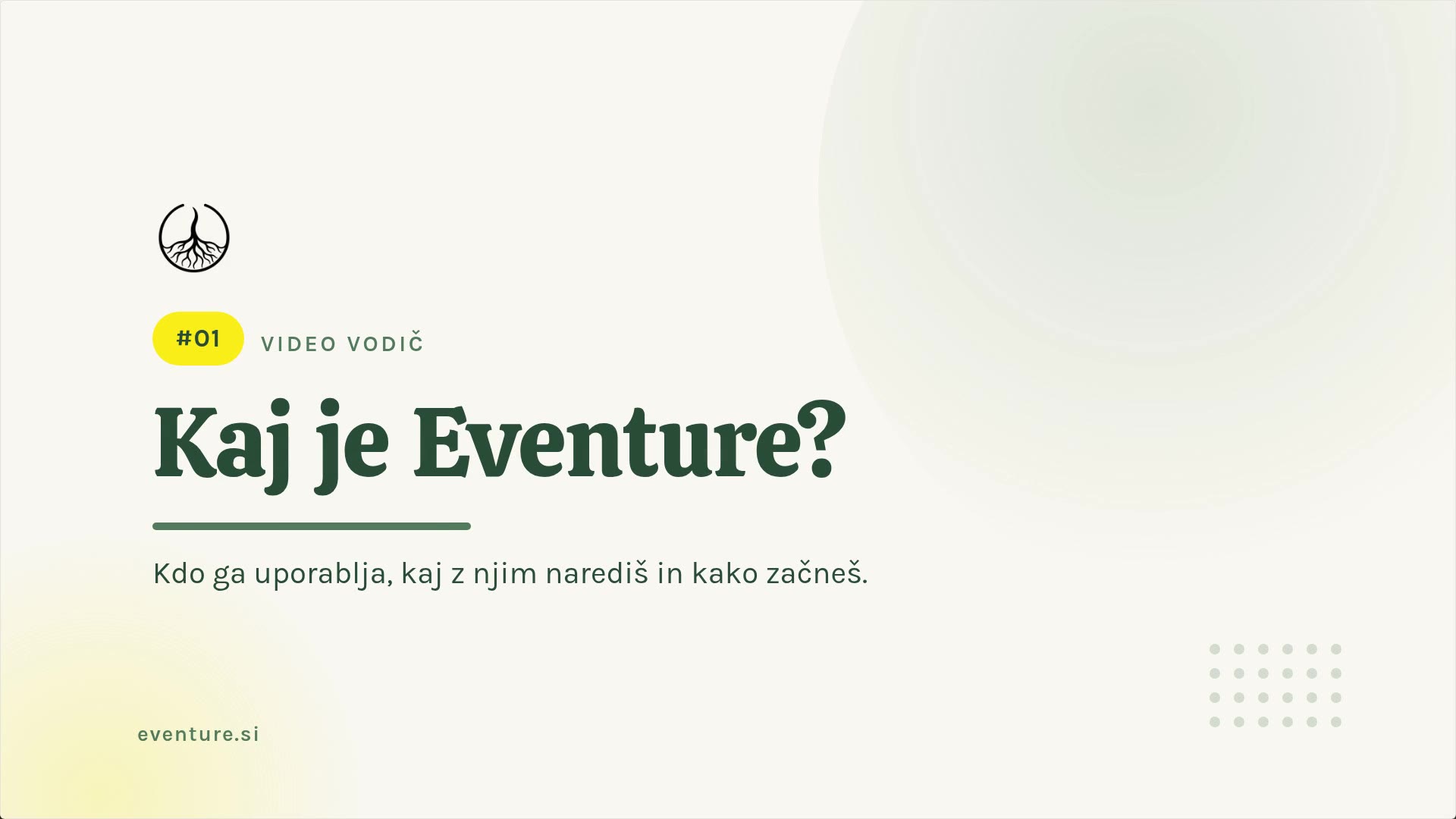 Kaj je Eventure?